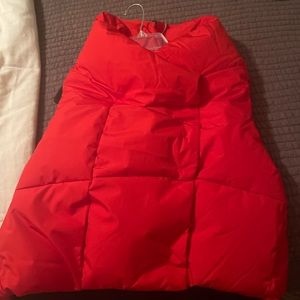Pretty Rugged red puffer vest
